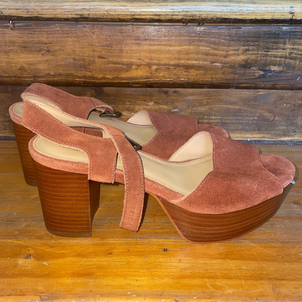 Soludos Thick Heeled Sandal